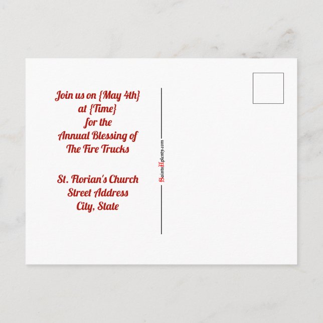 Cartão Postal Rua. Floriana de Lorch (BK 32) (Verso)