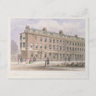 Cartão Postal Rua Fludyer em direção ao Parlamento