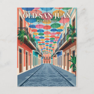 Cartão Postal Rua Fortaleza São João Porto Rico