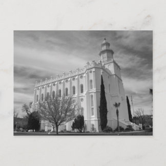 Cartão Postal Rua George Utah Mormon Temple