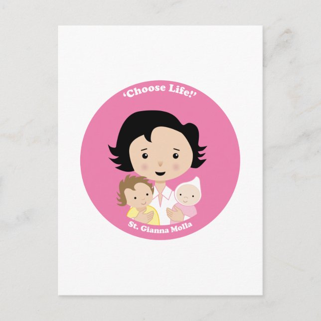 Cartão Postal Rua Gianna Molla (Frente)