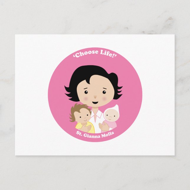 Cartão Postal Rua Gianna Molla (Frente)