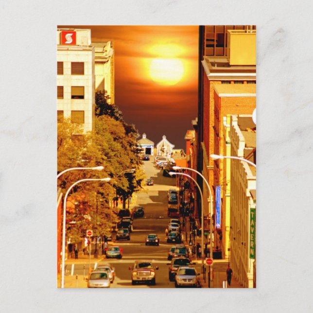 Cartão Postal Rua Halifax (Frente)