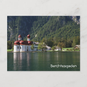 Cartão Postal Rua. Igreja Bartholomä