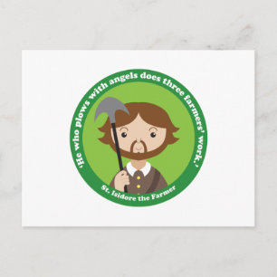 Cartão Postal Rua. Isidore o fazendeiro