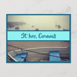 Cartão Postal Rua. Ives Cornwall Wharf Picture