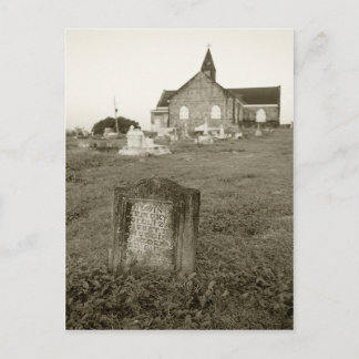 Cartão Postal Rua James Windward Church Nevis, Índias Ocidentais