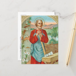 Cartão Postal Rua. Joseph, o Trabalhador (BK 31)