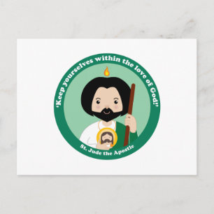 Cartão Postal Rua, Jude, o Apóstolo