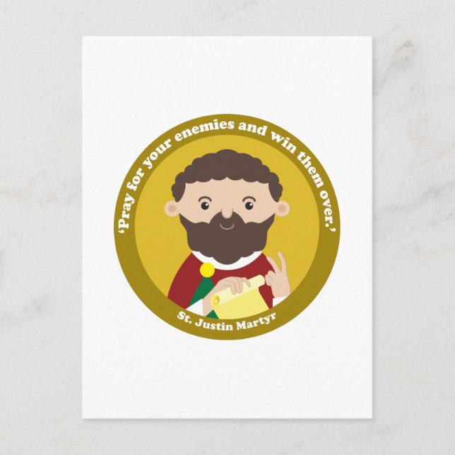 Cartão Postal Rua Justin Martyr (Frente)