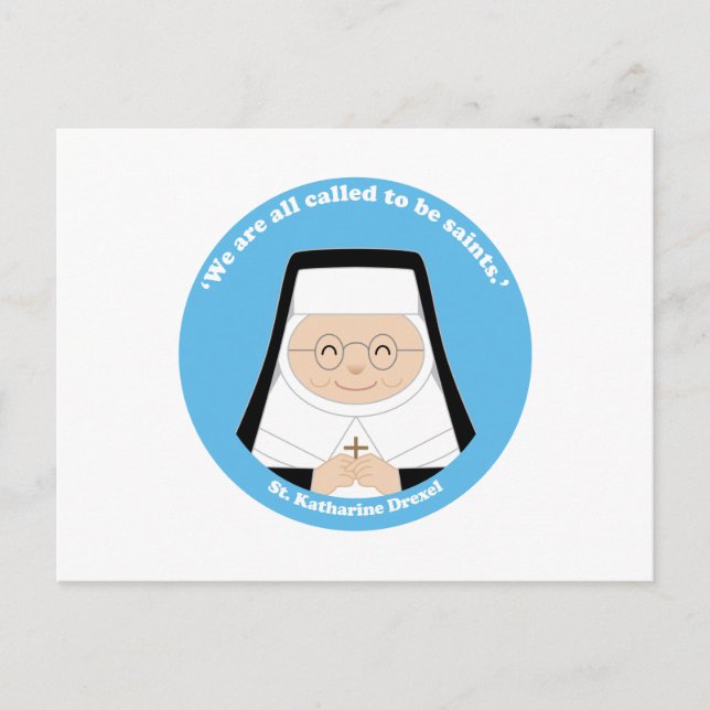 Cartão Postal Rua. Katharine Drexel (Frente)