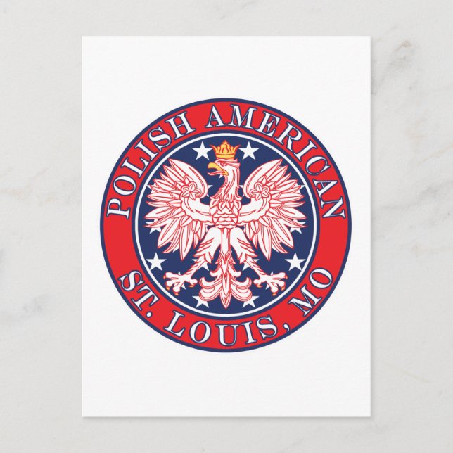 Cartão Postal Rua Louis Missouri Polonês (Frente)
