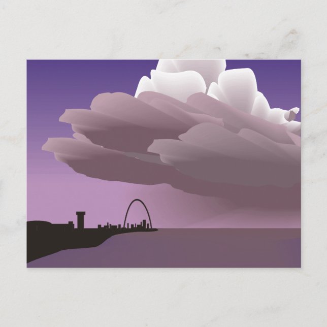 Cartão Postal Rua Louis - O Espírito (Frente)