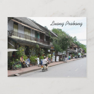 Cartão Postal rua luang