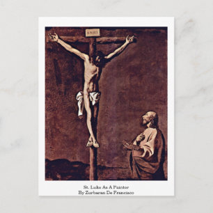 Cartão Postal Rua Luke Como Pintor De Zurbaran De Francisco