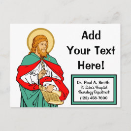 Cartão Postal Rua. Luke, querido Médico (RLS 08; MedVers.)