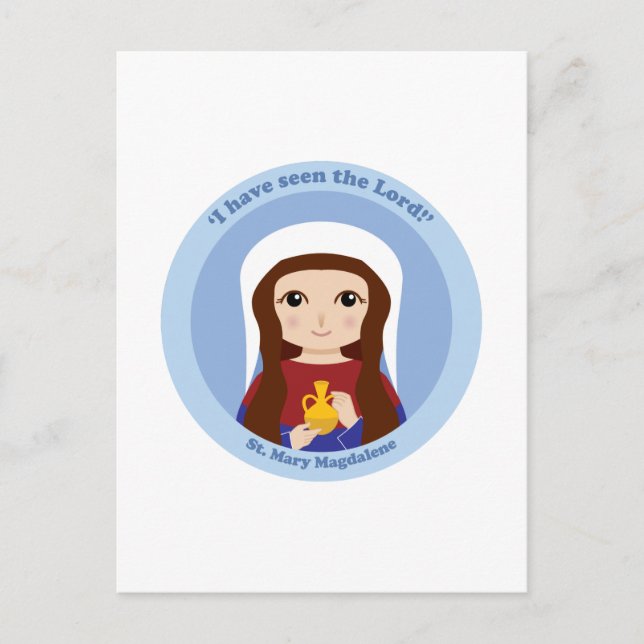 Cartão Postal Rua. Mary Magdalene (Frente)