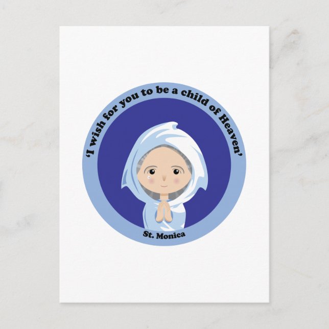 Cartão Postal Rua. Monica (Frente)