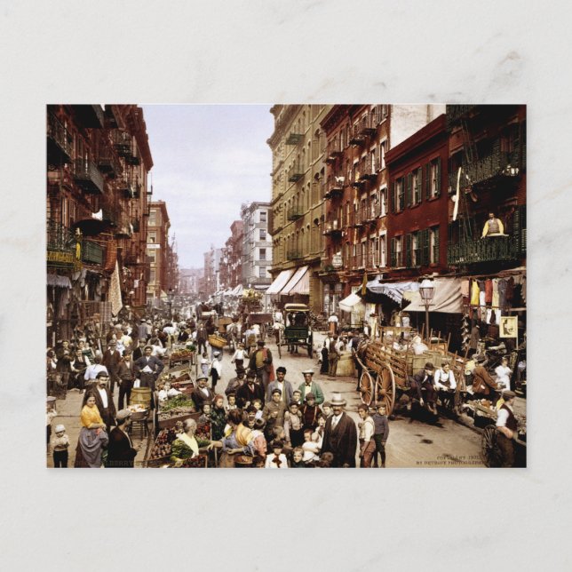 Cartão Postal Rua Mulberry (Frente)