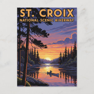 Cartão Postal Rua Nacional Croix