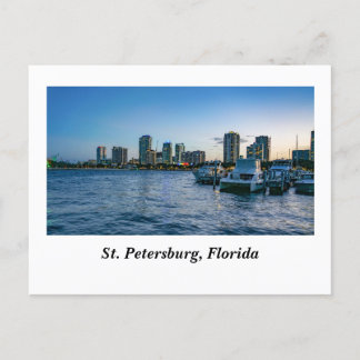 Cartão Postal Rua, Noite de Petersburgo