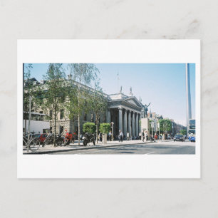 Cartão Postal Rua O'Connell. Dublin City Irlanda