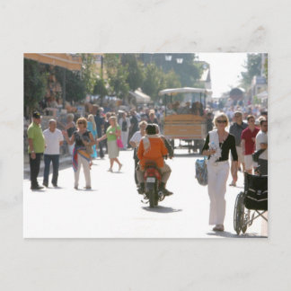 Cartão Postal Rua ocupada na Grécia de Katakolon