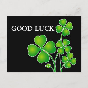 Cartão Postal Rua, Patrick's Day Clover + suas ideias