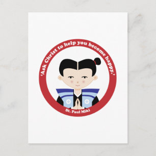 Cartão Postal Rua. Paul Miki