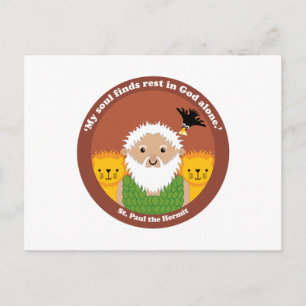 Cartão Postal Rua, Paul, o Hermit