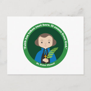 Cartão Postal Rua. Peter Chanel