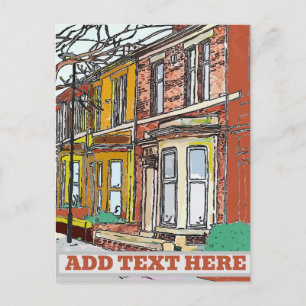 Cartão Postal Rua Philadelphia