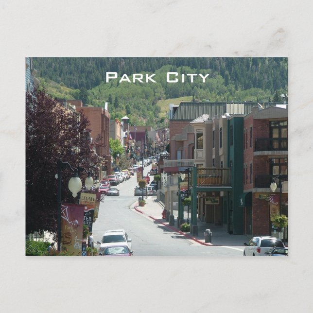 Cartão Postal Rua Principal Histórica (Frente)