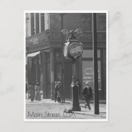 Cartão Postal Rua principal., Little Rock