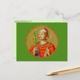 Cartão Postal Rua. Sebastian (SNV 24) (Imagem Redonda) Po Horizo