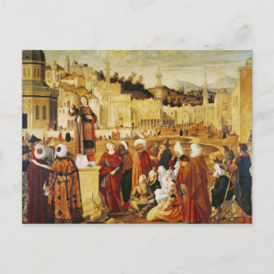 Cartão Postal Rua, Stephen pregando