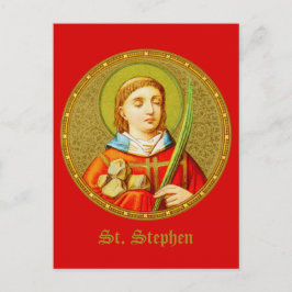 Cartão Postal Rua. Stephen (SNV 26) (Imagem redonda) Vertical