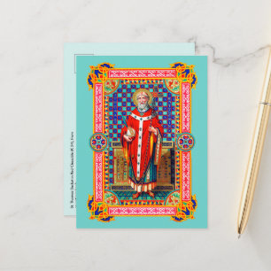 Cartão Postal Rua. Thomas Becket em Red Chasuble (K 34)