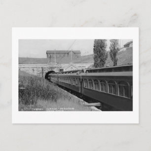 Cartão Postal Rua - Túnel do rio Clair - Vintage Louis Pesha