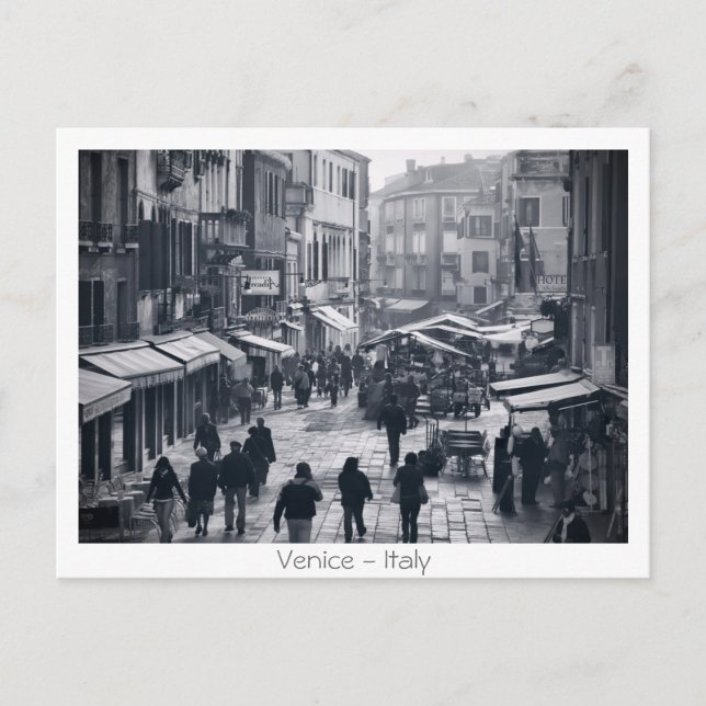 Cartão Postal rua Veneza (Frente)