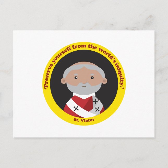 Cartão Postal Rua, Victor (Frente)