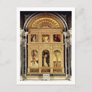 Cartão Postal Rua. Vincent Ferrer Altarpart, c.1465 (poliptych)