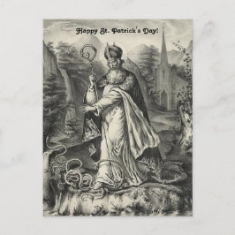 Cartão Postal Rua Vintage, Patrick perseguindo Cobras da Irlanda