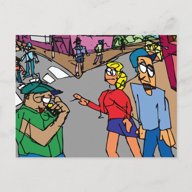 Cartão Postal Rua Visto (Frente)