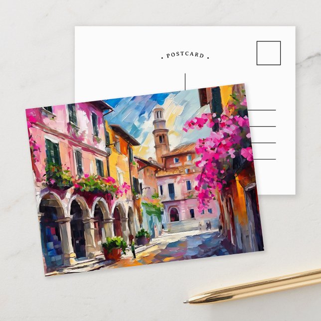 Cartão Postal Ruas da Abstrato de Arte Moderna da Itália (Criador carregado)