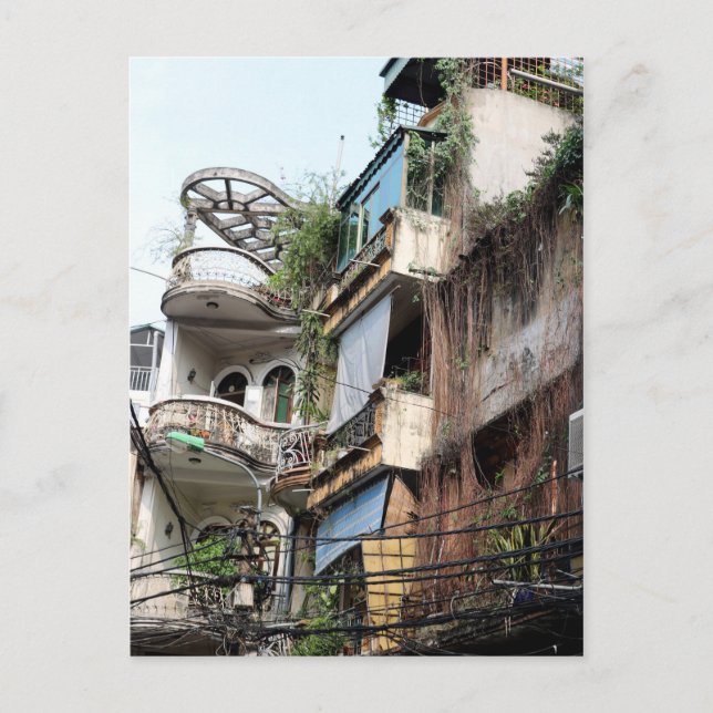 Cartão Postal Ruas de Hanói (Frente)