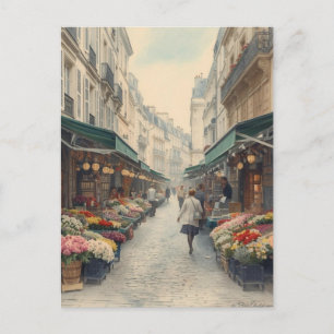 Cartão Postal Ruas de Paris