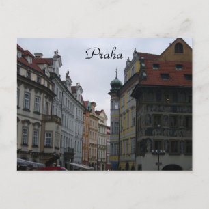 Cartão Postal ruas de praha