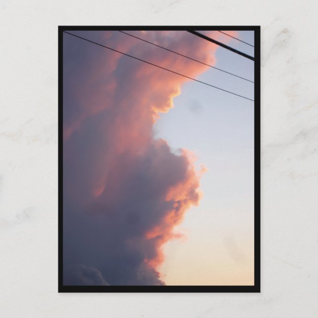 Cartão Postal Ruas Louis Clouds (Frente)