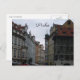 Cartão Postal ruas praha (Frente/Verso)